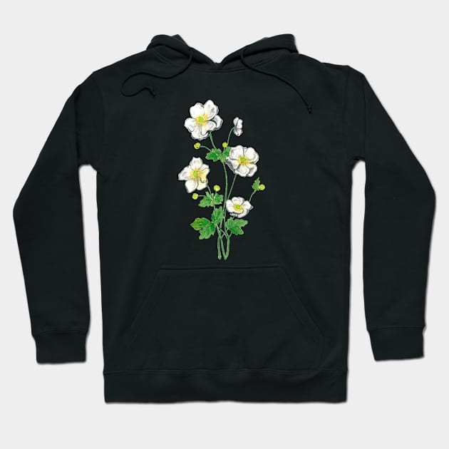 April 2nd birthday flower Hoodie by birthflower